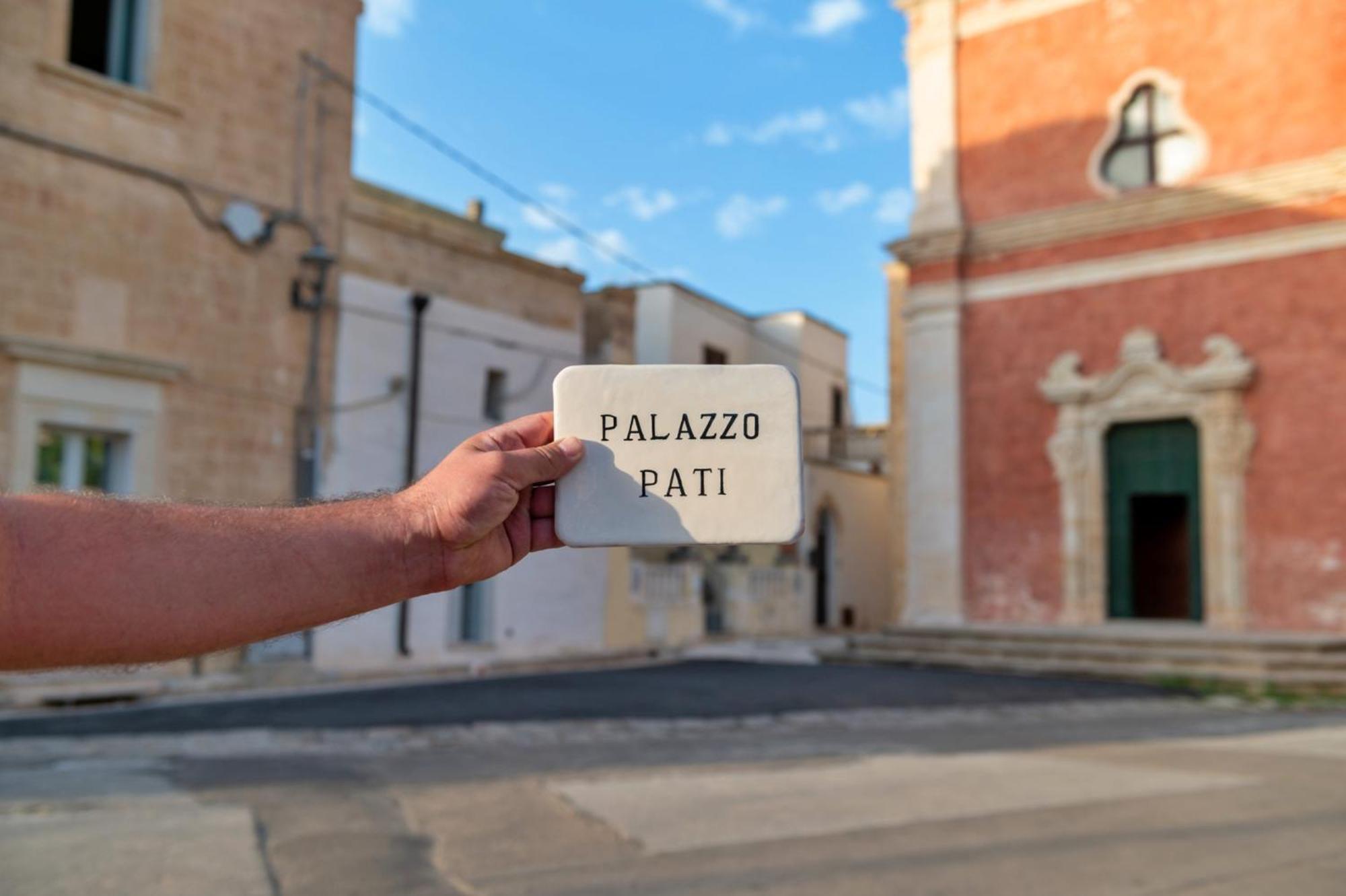 Palazzo Pati Hotel Tiggiano Ngoại thất bức ảnh